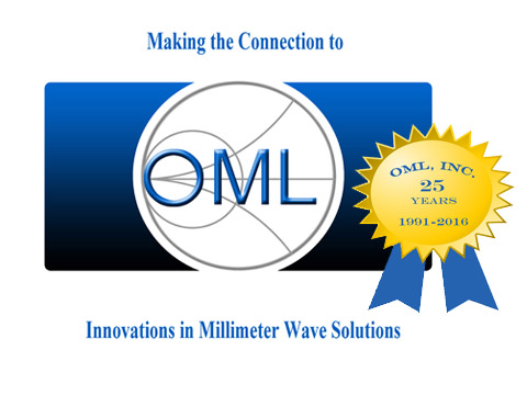 Making the Connection
Celebrating over 25 years in the millimeter wave industry OML has provided millimeter and sub-millimeter wave extension products to customers around the world. We continue to supply innovative products and support that allows our customer to make the connection to their solutions. 
